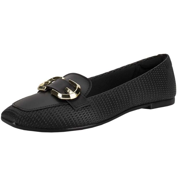 Sapatilha Feminina Flat Moleca 5735237 PRETO 34
