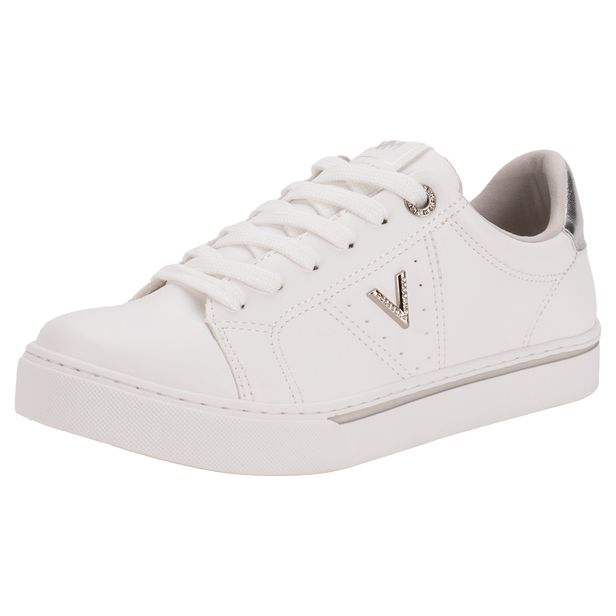 Tênis Feminino Casual Via Marte 016017 BRANCO/CINZA 34