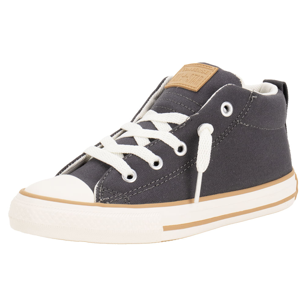 Tênis Infantil Chuck Taylor All Star Street Converse CK1229 CINZA
