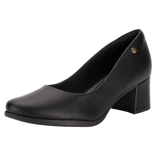 Sapato Feminino Salto Grosso Piccadilly 654007 PRETO 35