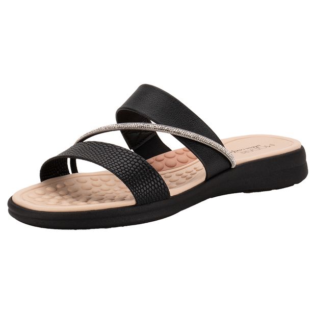Tamanco Feminino Flat Modare 7174115 PRETO/CROCO 36