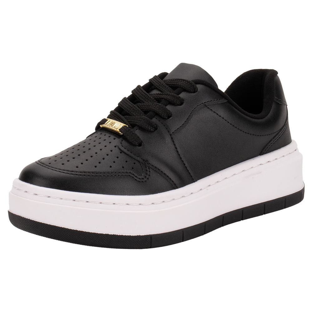 Tênis Feminino Casual Vizzano 1437200 PRETO cloviscalcados