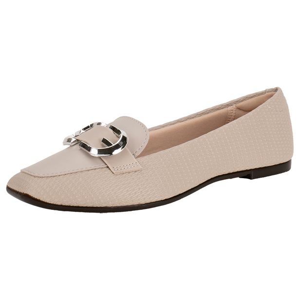 Sapatilha Feminina Flat Moleca 5735237 CINZA 34