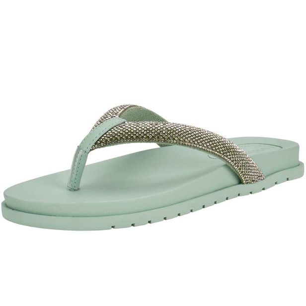 Tamanco Feminino Flat Via Marte 174014 VERDE 34