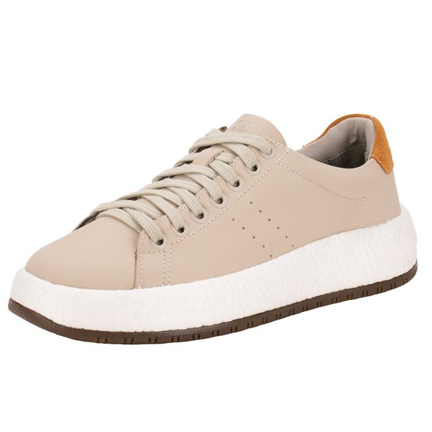 Tênis Feminino Drake Pulse Democrata 618101 BEGE 34