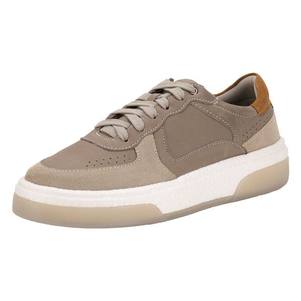 Sapatênis Masculino Beat Pulse Democrata 623101 CINZA 37