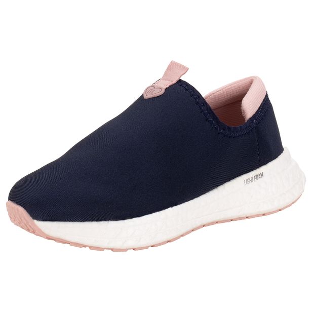 Tênis Infantil Feminino Molekinha 2580100 AZUL/ROSA 26