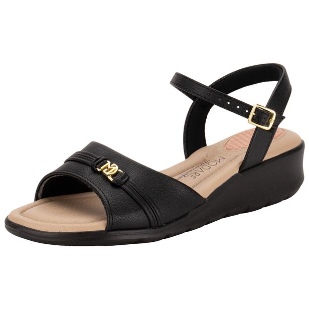 Sandália Feminina Anabela Modare 7190104 PRETO 34
