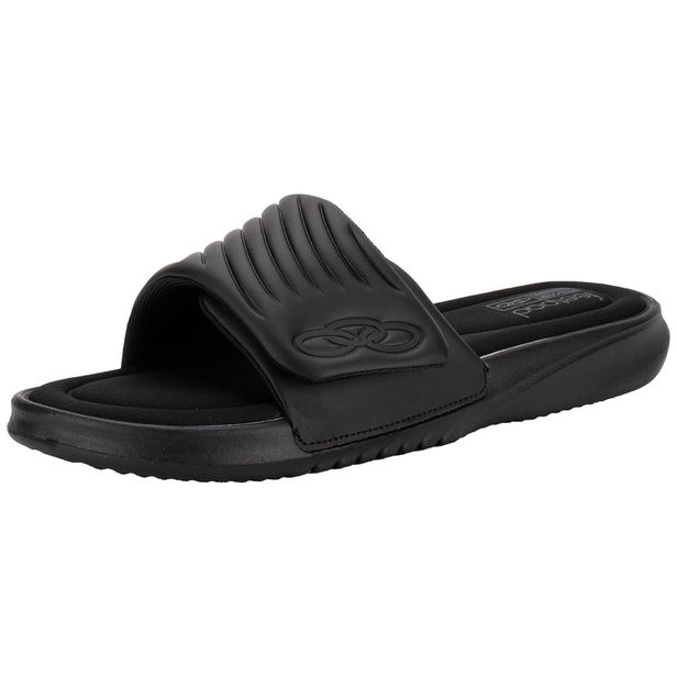 Chinelo Masculino Slide Melbourne 2 Olympikus 54107376 PRETO 37/38
