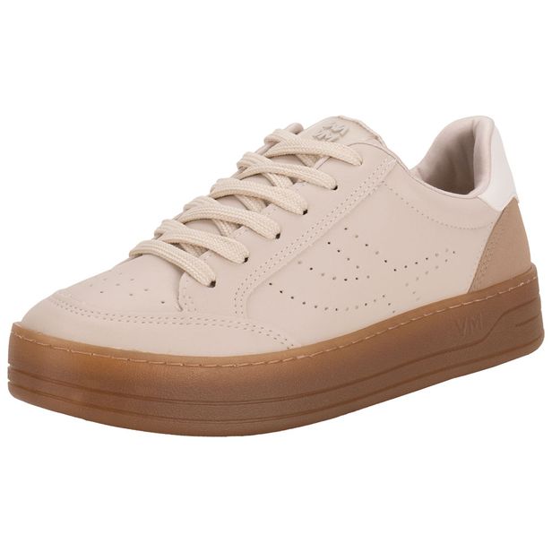 Tênis Feminino Casual Via Marte 214001 BEGE 35