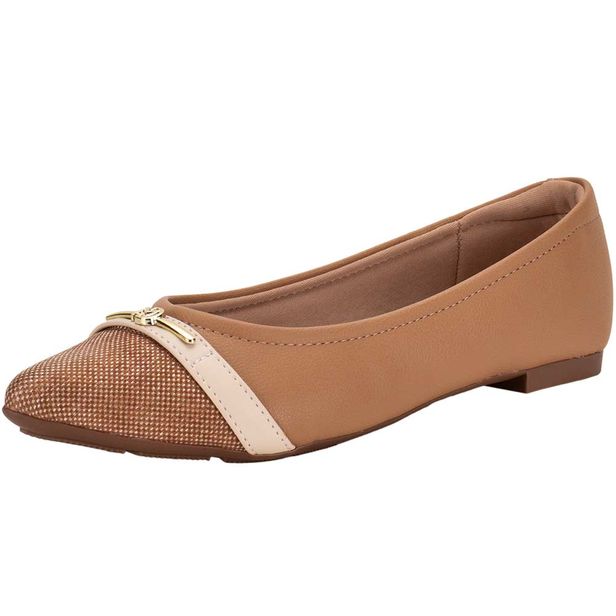 Sapatilha Feminina Flat Modare 7334244 CAMEL 36