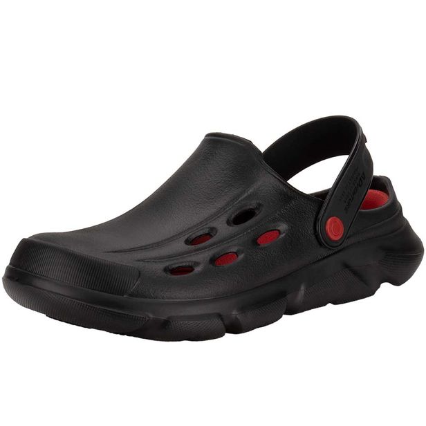 Clogs Masculino Adventure Boaonda 2422 PRETO/VERMELHO 37