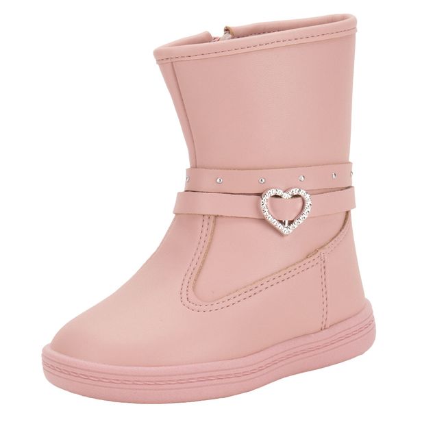 Bota Infantil Feminina Baby Molekinha 2127219 ROSA 17