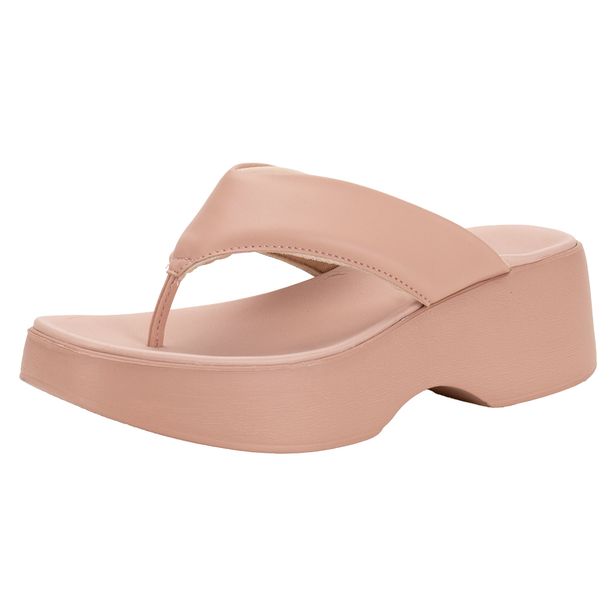Tamanco Feminino Salto Grosso Moleca 5503105 ROSA 34