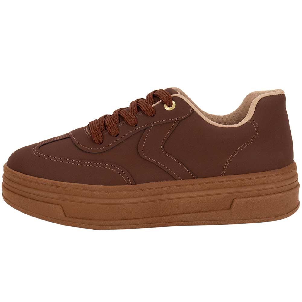 calçados femininos tenis beira rio marrom Tenis Beira Rio Marrom Tênis Feminino Casual Beira Rio 4321101