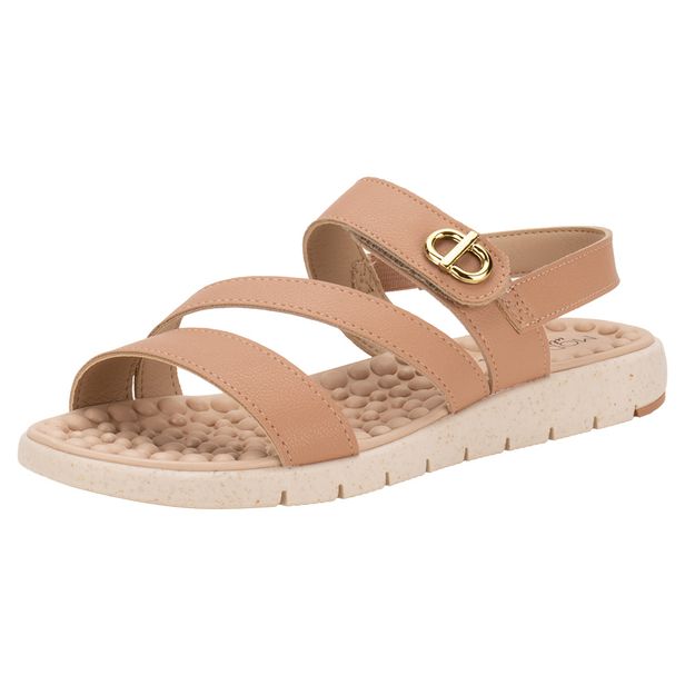 Sandália Feminina Flat Modare 7162223 SALMÃO 37