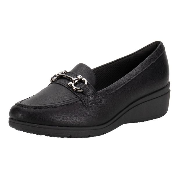 Sapato Feminino Anabela Piccadilly 117118 PRETO 35