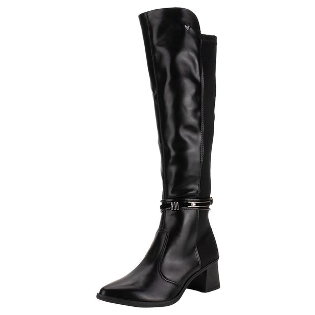 Bota Feminina Cano Alto Mississipi ME771 PRETO 34