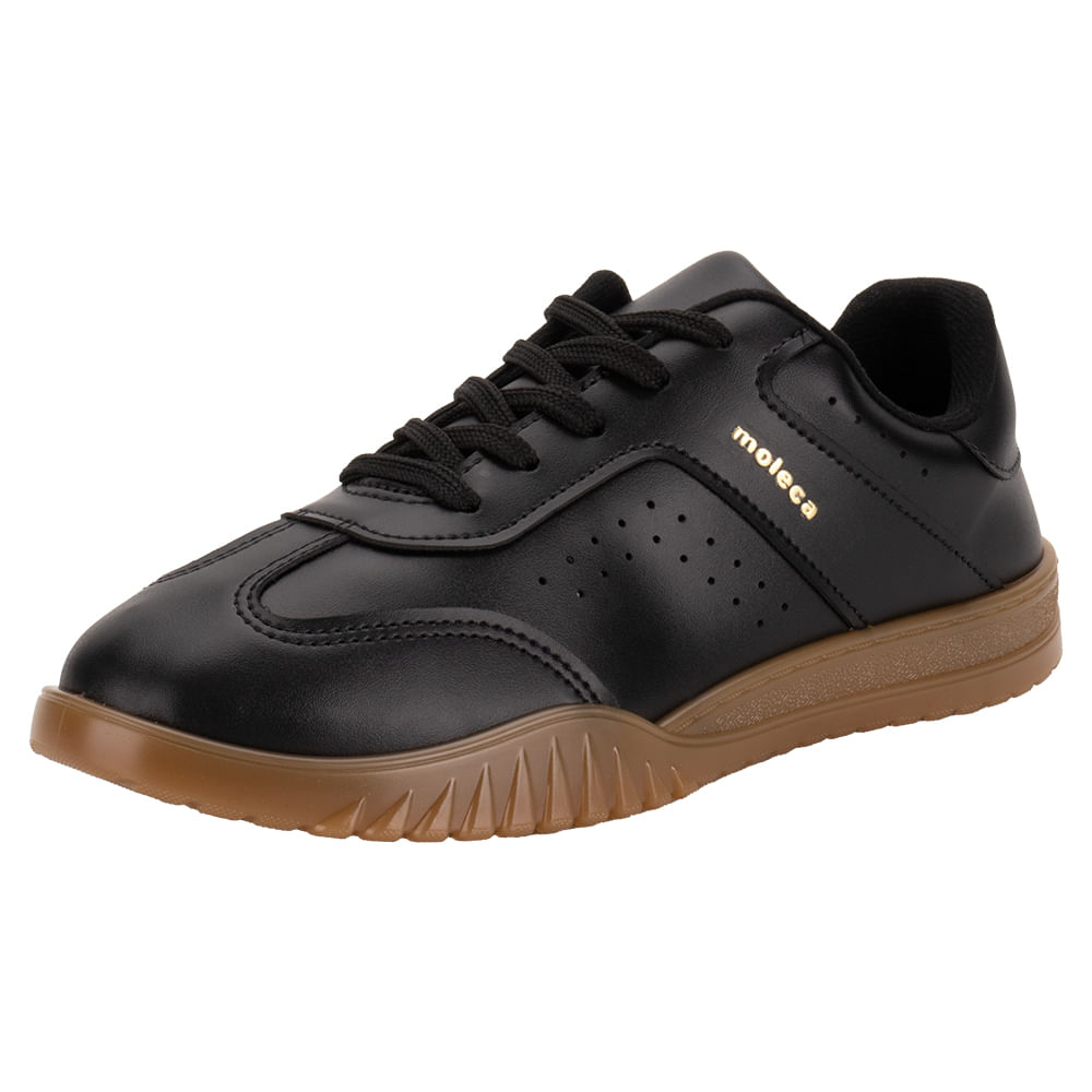Tênis Feminino Casual Moleca 5817101 PRETO cloviscalcados
