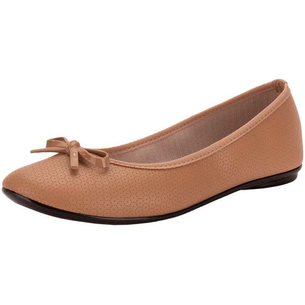 Sapatilha Feminina Flat Moleca 5726115 SALMÃO 34