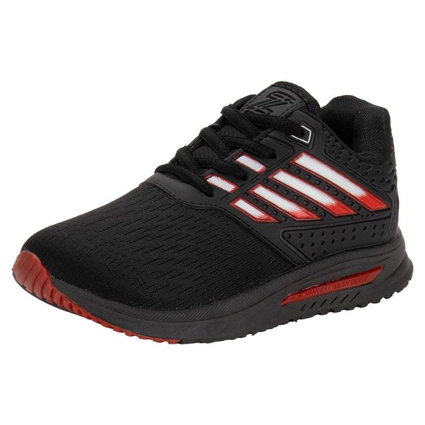 Tênis Infantil Masculino Zeuz 99RXI PRETO/VERMELHO 30