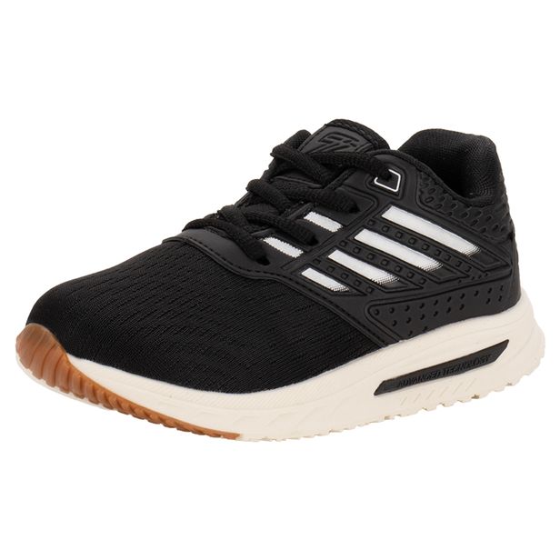 Tênis Infantil Masculino Zeuz 99RXI PRETO/BRANCO 28