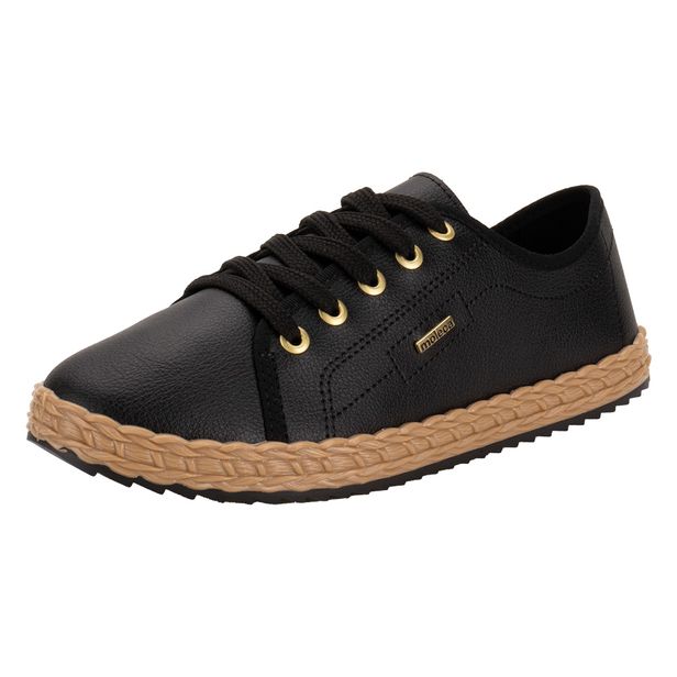Tênis Feminino Casual Moleca 5696332 PRETO 34