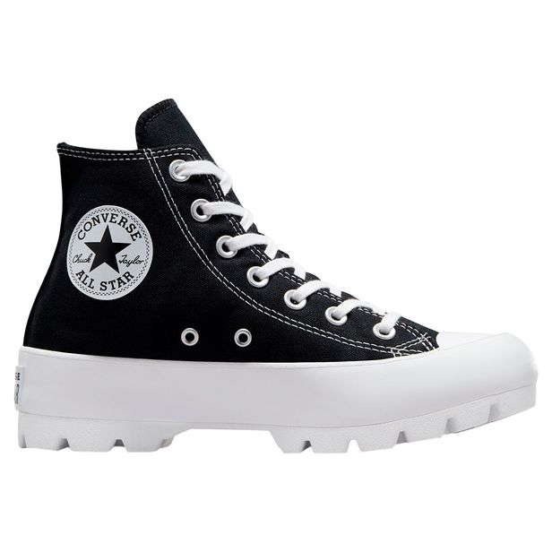 Tênis Chuck Taylor All Star Lugged Converse 565902 PRETO/BRANCO 34