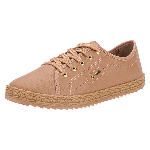 Tênis Feminino Casual Moleca 5696332 SALMÃO 35
