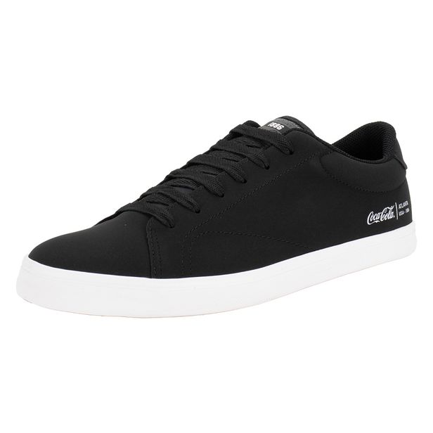 Tênis Masculino Yankee Coca-Cola CC1809 PRETO/NOBUCK 38