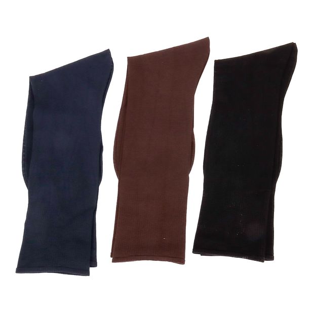 Kit 3 Pares De Meias Social Anyl Lupo - 6002 PRETO/CAFÉ