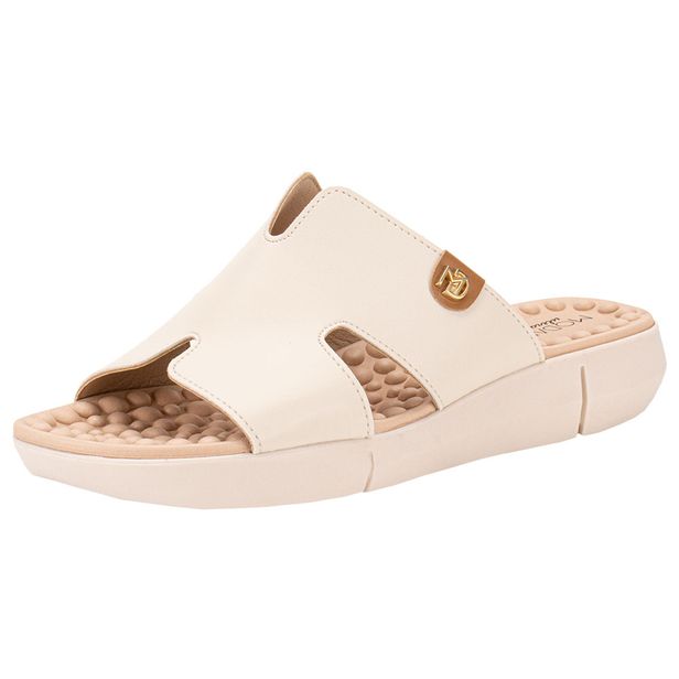 Tamanco Feminino Flat Modare 7142141 MARFIM 35