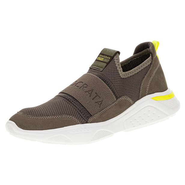 Tênis Masculino Drop Ultra Light Democrata - 299104 OLIVA 38
