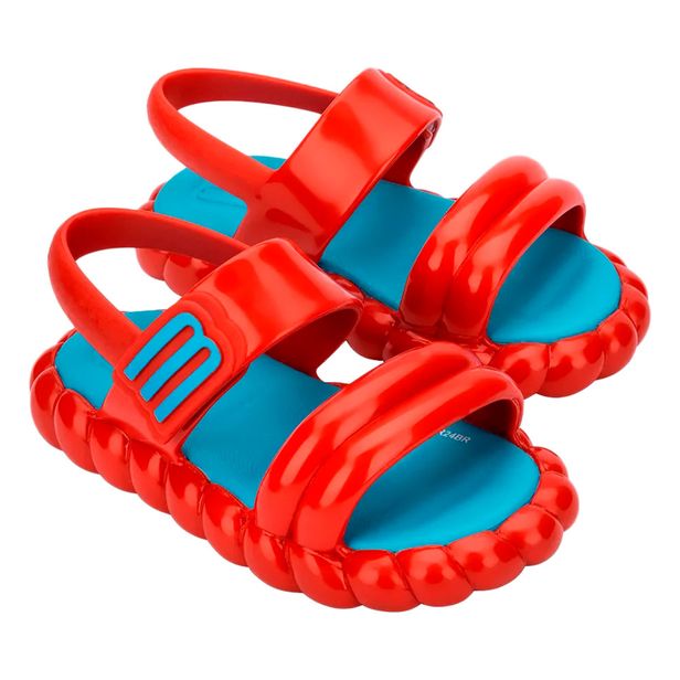 Mini Melissa Bubble Tech Sandal Baby 35822 VERMELHO 17/18