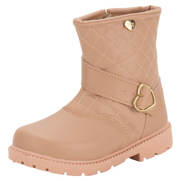 Bota Infantil Feminina Nathielly 073037 SALMÃO 21