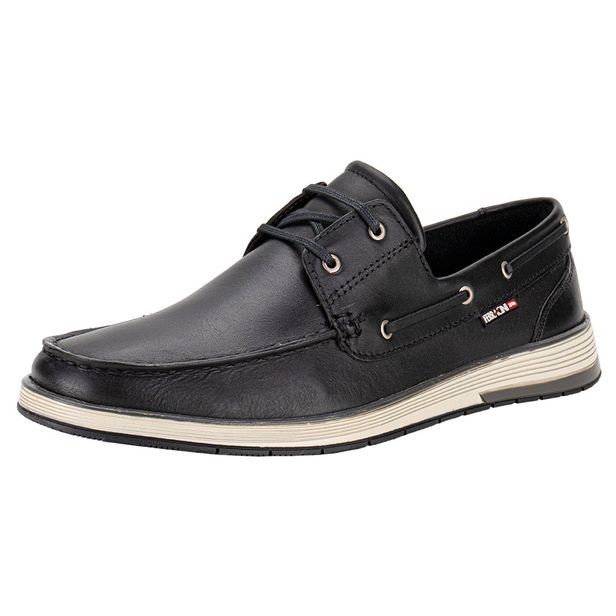 Mocassim Masculino Dokside Ultra Summer Ferracini 6990 PRETO 38
