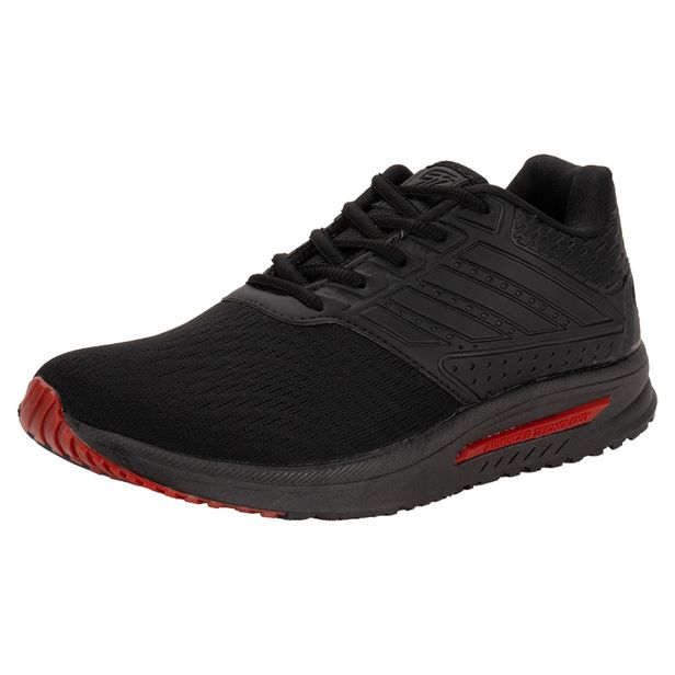 Tênis Masculino Zeuz 99RXA PRETO/VERMELHO 37