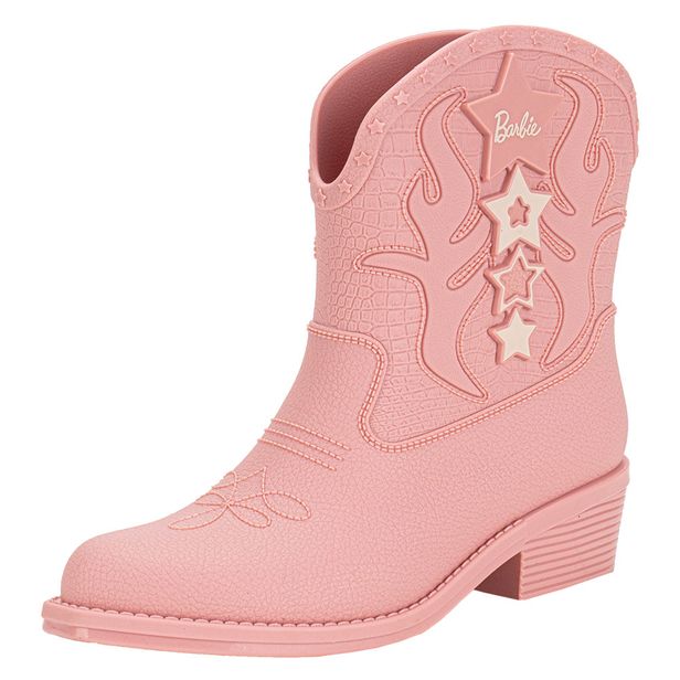 Bota Infantil Barbie Western Disney Grendene Kids 23227 ROSA 29