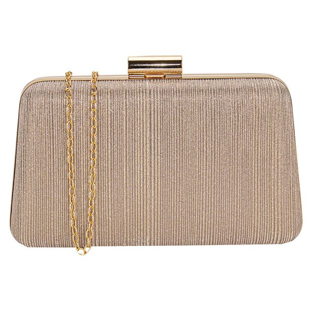 Bolsa Feminina Festa Melamel M899 OURO/ROSADO