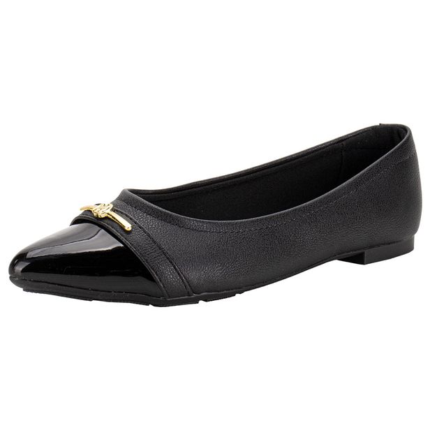 Sapatilha Feminina Flat Modare 7334244 PRETO 01 35