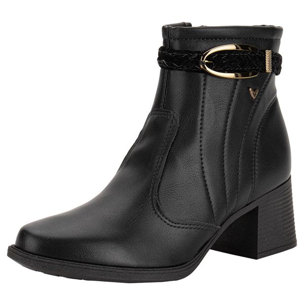 Bota Feminina Cano Baixo Mississipi MC851 PRETO 34