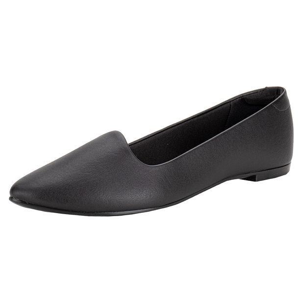 Sapatilha Feminina Moleca - 5635816 PRETO 34