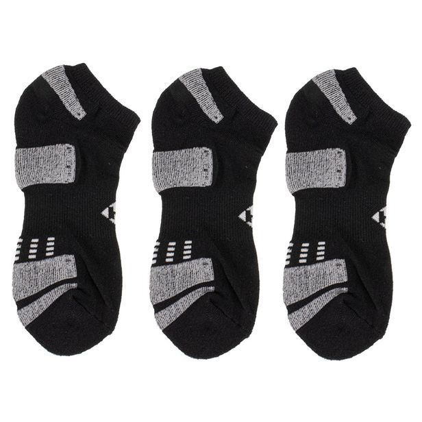 Kit 3 Pares de Meias Cano Curto Hoahi 18096 PRETO 39/43