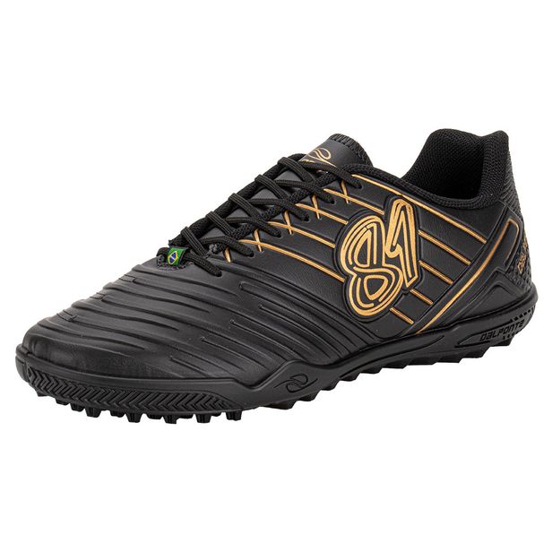 Chuteira Society 81 Titanium Dalponte 1058 PRETO 37