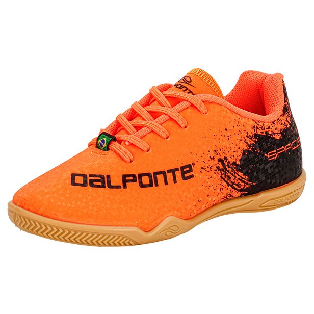 Chuteira Infantil Futsal Space Dalponte 1095 LARANJA 28