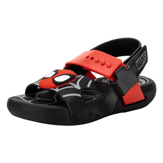 Papete Infantil Masculina Marvel United Grendene Kids 23173 PRETO/VERMELHO 19
