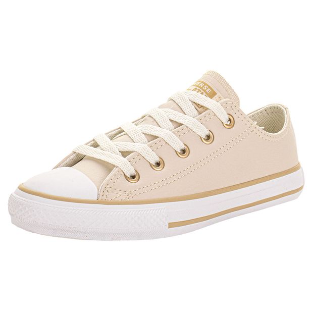 Tênis Infantil Chuck Taylor All Star Converse CK0420 MARFIM 26