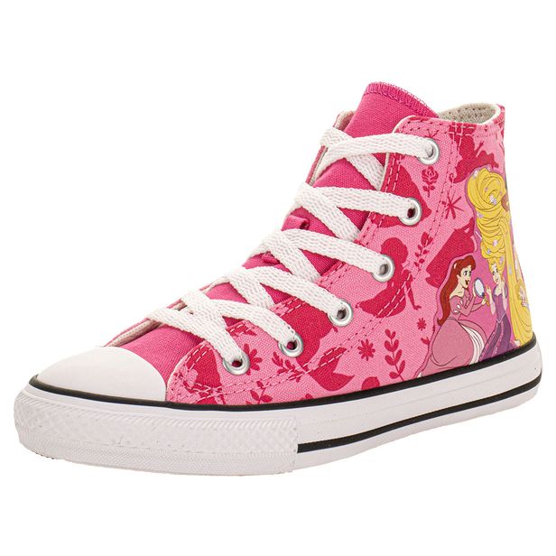 Tênis Infantil Chuck Taylor All Star Disney Princesa Converse CK1375 ROSA 27