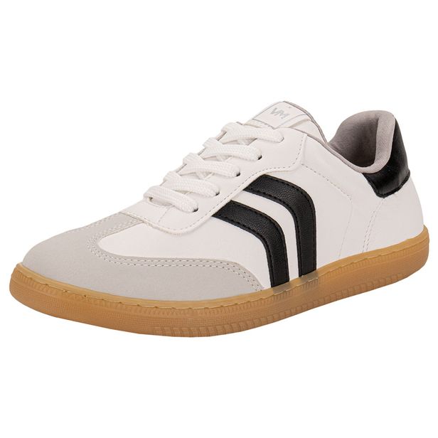 Tênis Feminino Casual Via Marte 129003 BRANCO/CINZA 34