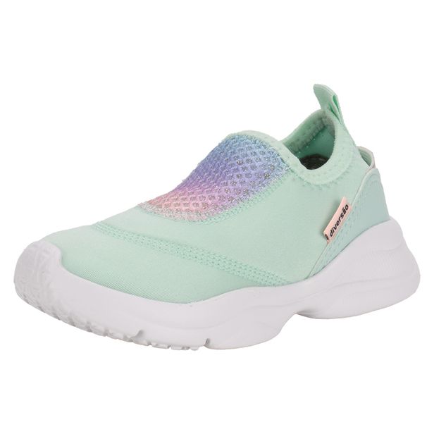 Tênis Infantil Slip On Mini Halley Diversão DI2349 VERDE 20